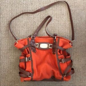 RARE orange Micheal Kors bag🌼🌼🌼